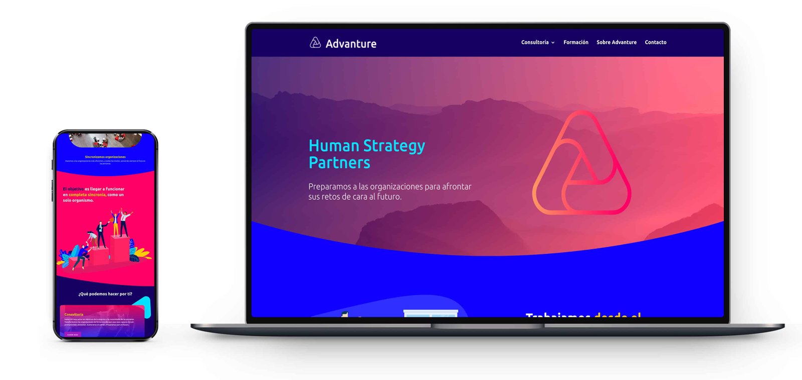 Layout-web-fadein ux design web branding
